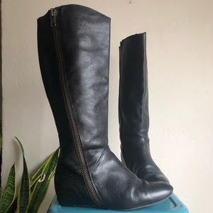Corso Como Doyle Black Leather Tall Boot